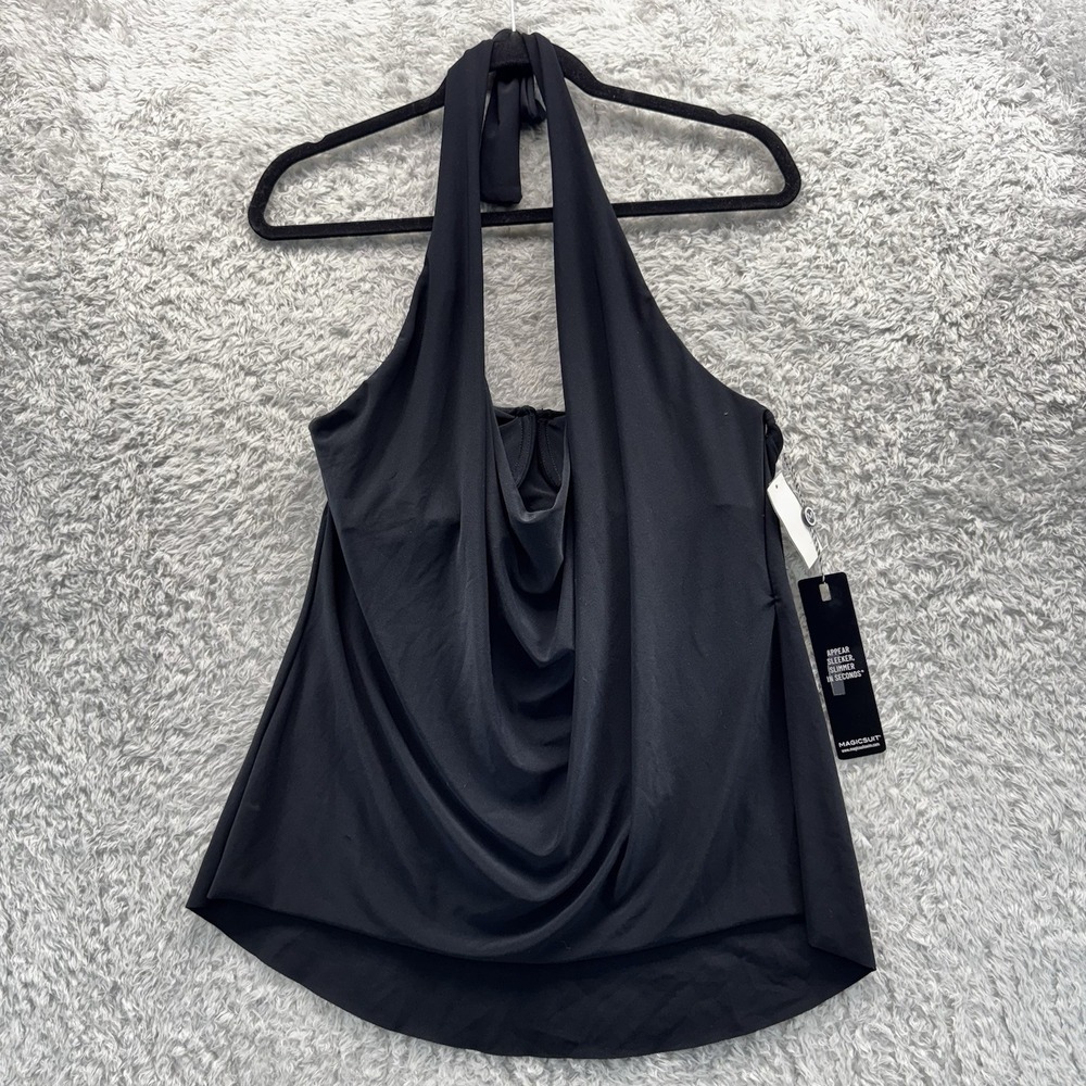Magicsuit Expressionist Sophie Halter Tie Tankini Bathing Suit Top Separate 12